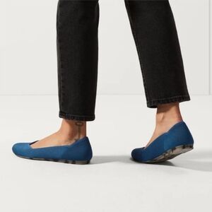 Rothy's The Flat Round Toe Deep Ocean Flat Size 10.5 - New | Never Worn